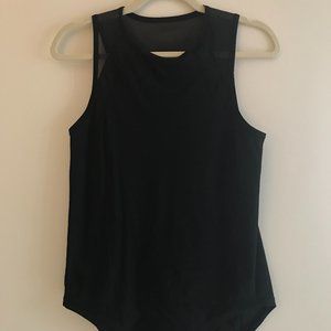 Black Lululemon Top Size 4